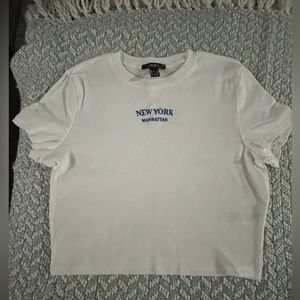 Crop top tee forever 21